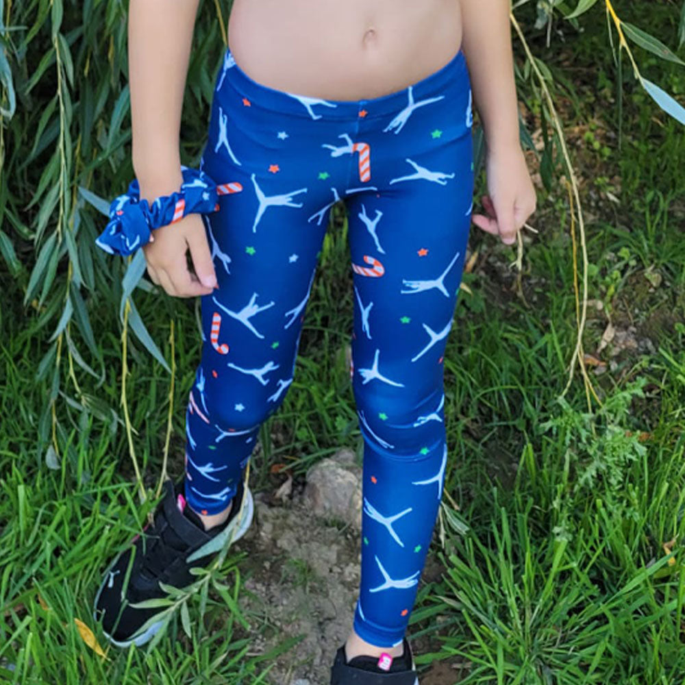 Christmas Crop Top & Leggings Set