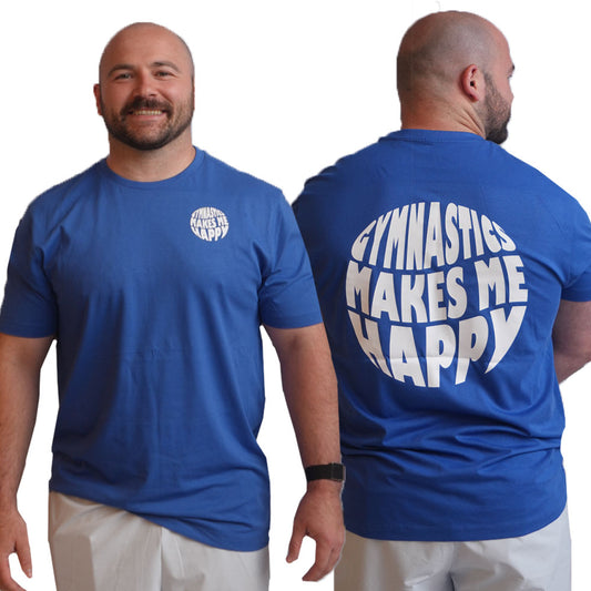 Unisex Gymnastics Makes Me Happy T-Shirt