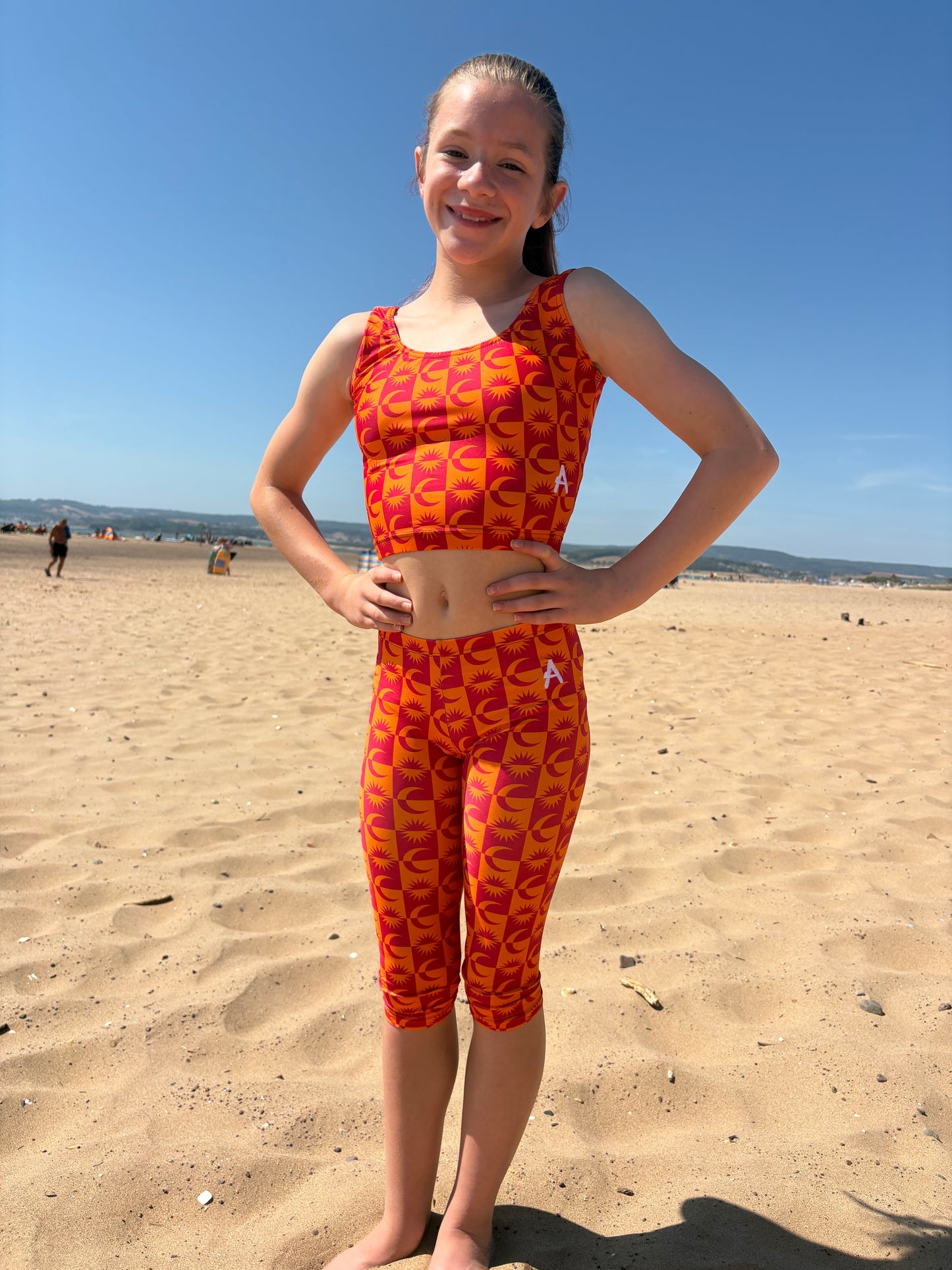 SOLSTICE - Crop top and Leggings Set