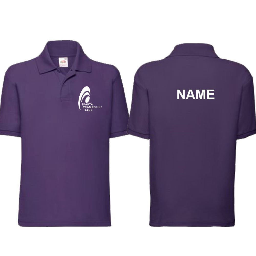 Club Polo Shirt Purple