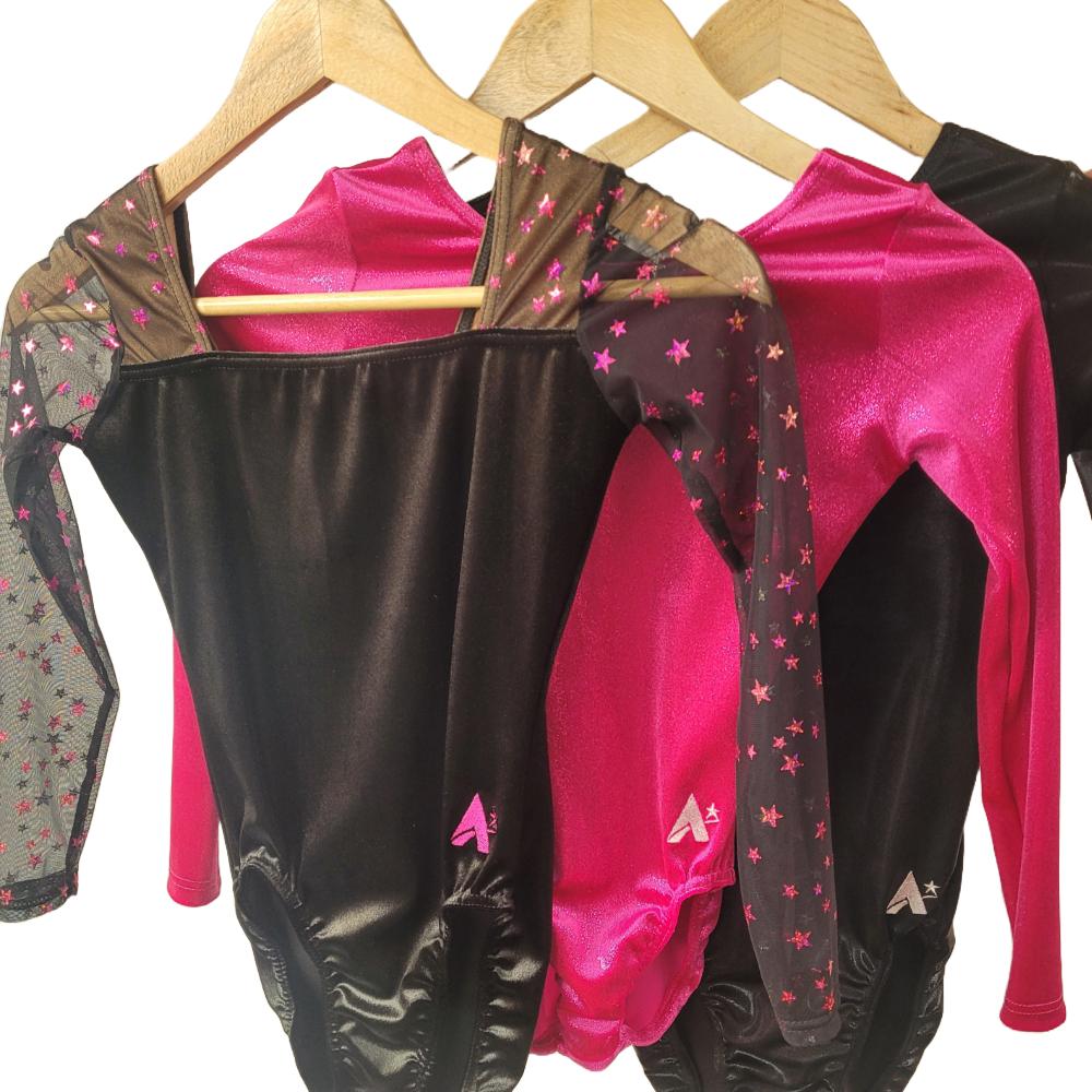 Lucky Dip - Girls Long Sleeve Budget Leotard