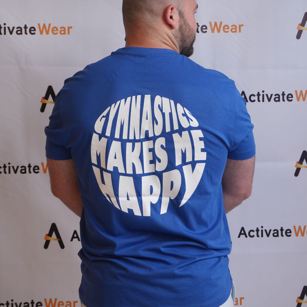 Unisex Gymnastics Makes Me Happy T-Shirt