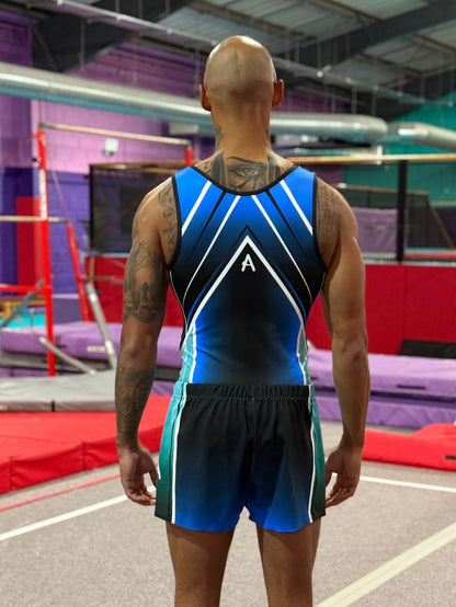 JACOB BLUE - Boys Black and Blue leotard