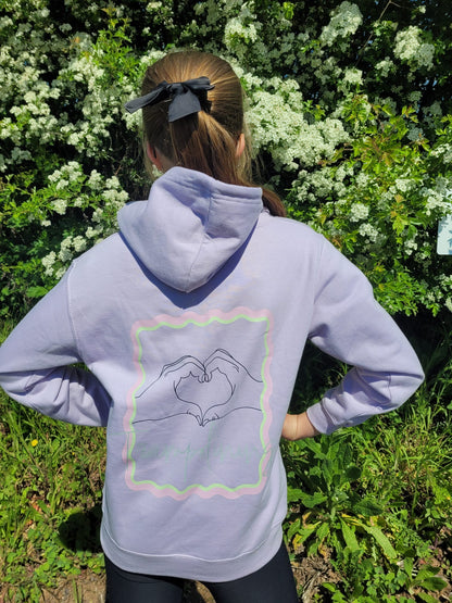 Lilac Hoodie | Trampolining