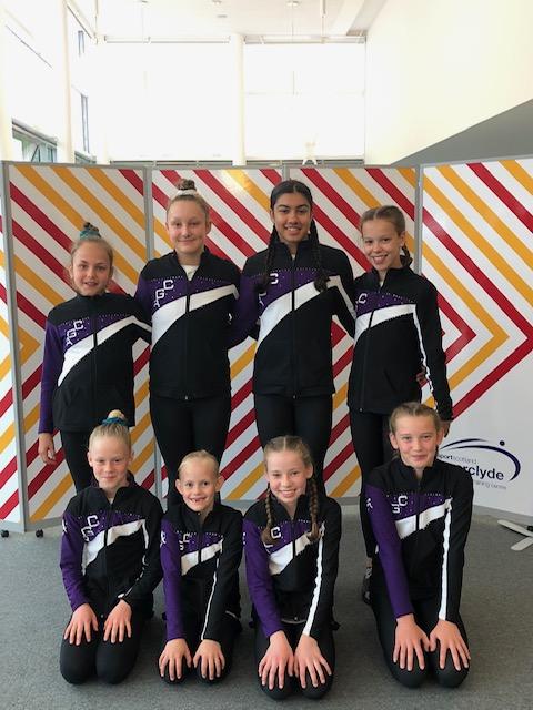 Auchterader Black, Purple and White tracksuit jacket with club print and diamante