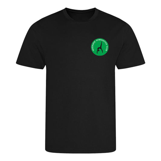 INVERURIE - Black Sports T-Shirt