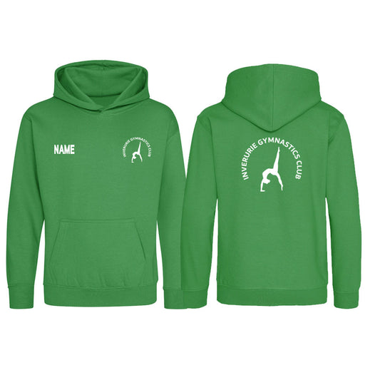 INVERURIE - Green Cotton Hoodie