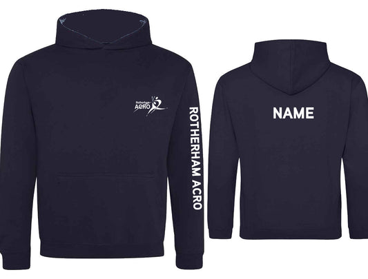 Rotherham Acro - Club Hoody, personalised with your name