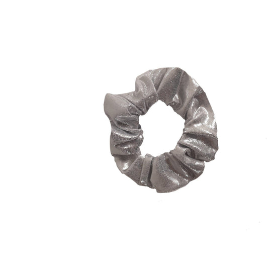 Elevation Dance Silver shimmer scrunchie