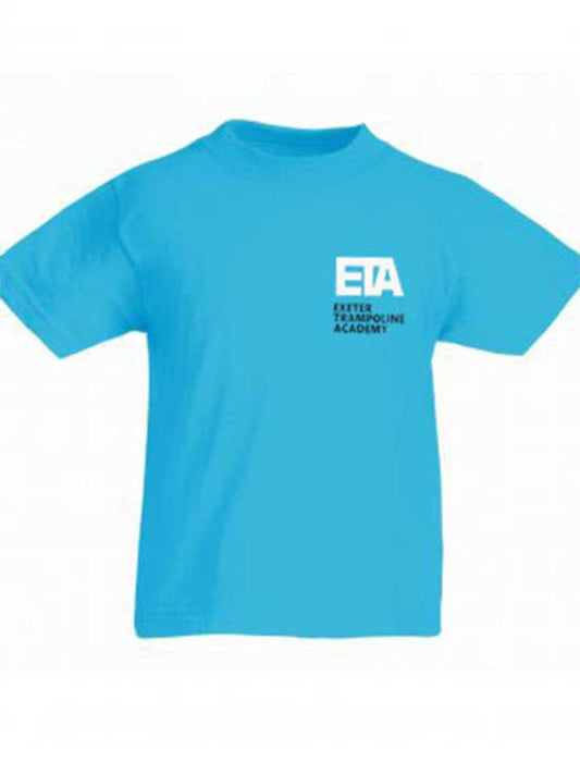 EXETER TRAMPOLINE ACADEMY ETA Turquoise T-Shirt Unisex Fit