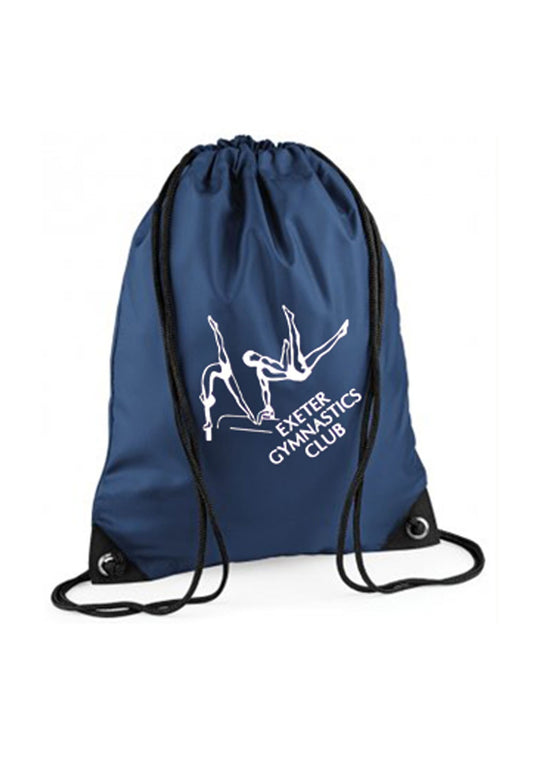 EXETER GYMNASTICS CLUB Personalised Drawstring Bag