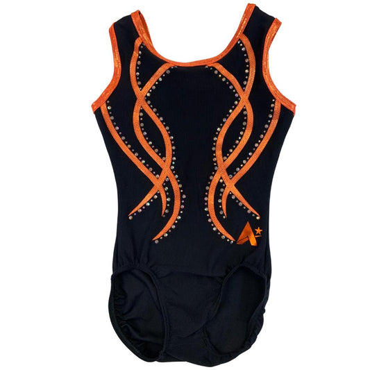 FARNBOROUGH FLYERS - GIRLS BLACK LEOTARD