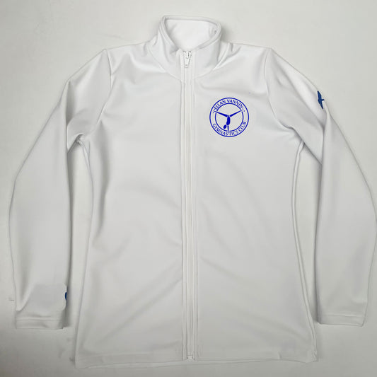 ELLAN VANNIN - White Tracksuit Jacket with Club Prints