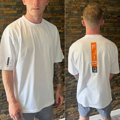 Flip Backbone Print T-shirt