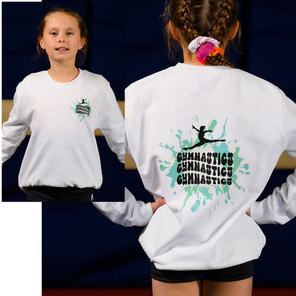 White Gymnastics Sweatshirt