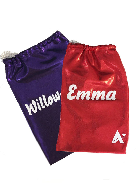 Personalised Handguard bag in choice of shimmer