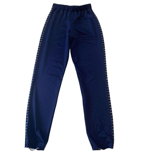 HILLINGDON - Boys Navy competition trousers with diamante