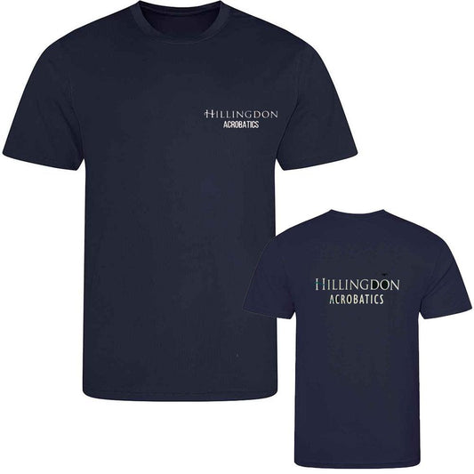 HILLINGDON - Navy club t-shirt