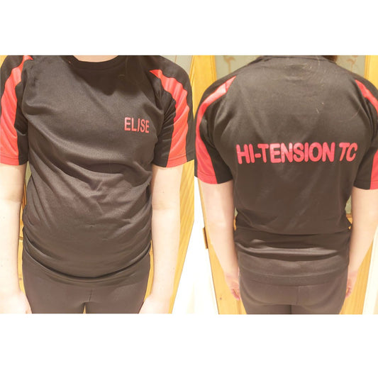 HI TENSION - UNISEX FIT GYMNAST TOP WITH PRINT