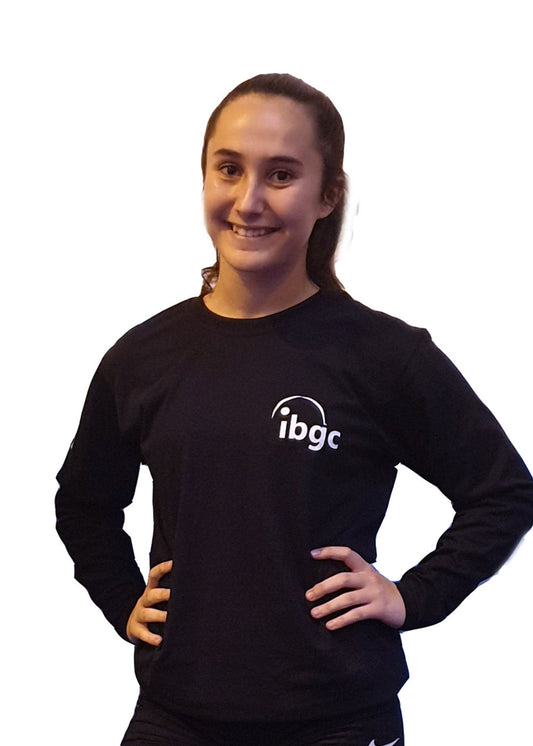Irvine Bay Black Long Sleeved Top