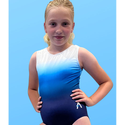 JURASSIC GC – Girls sleeveless Ombre leotard