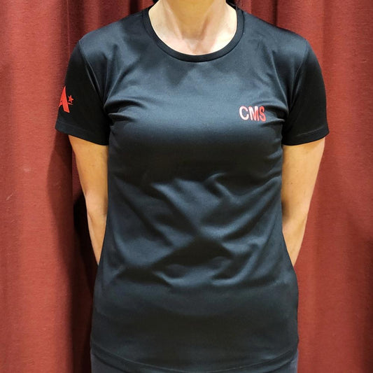 HI TENSION - LADIES FIT COACH TOP WITH PRINT