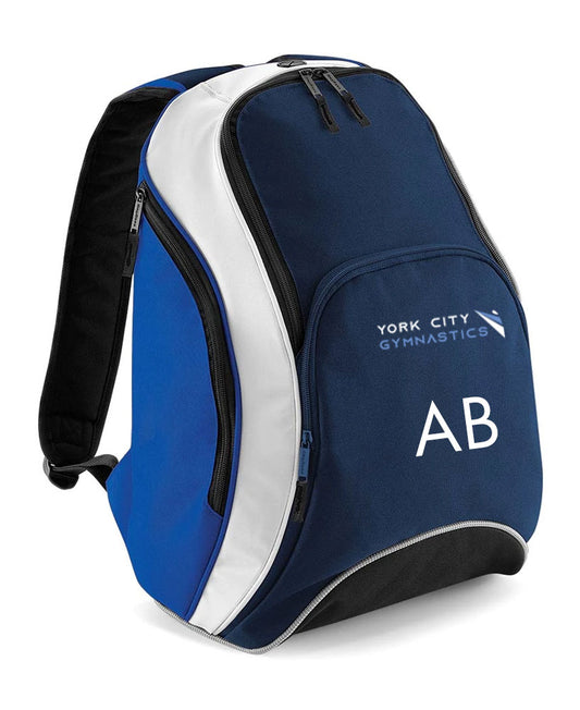 York City Gymnastics Backpack - Option to add your initials