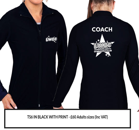 LWGC - Black Coaches Tracksuit Jacket