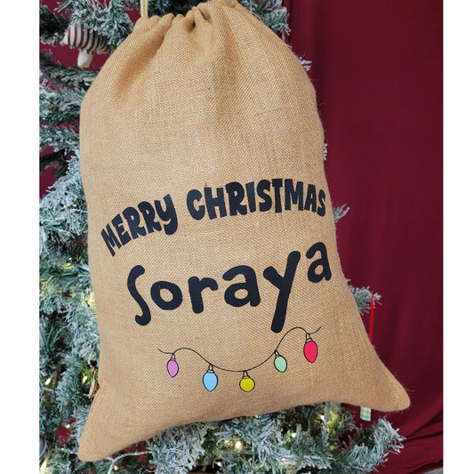 Personalised Christmas Gift Sack