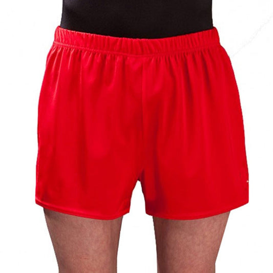RECOIL - Boys Red shiny lycra shorts