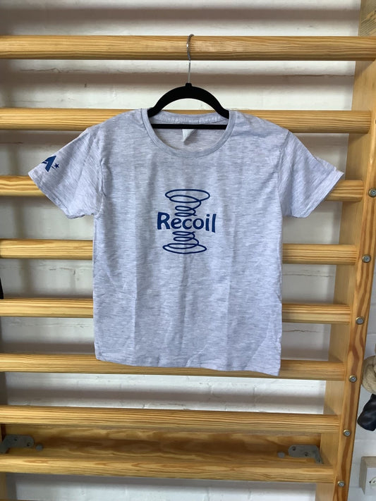 RECOIL - Club T-shirt with Recoil Print - White or Grey