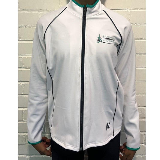 White RGA Tracksuit Jacket