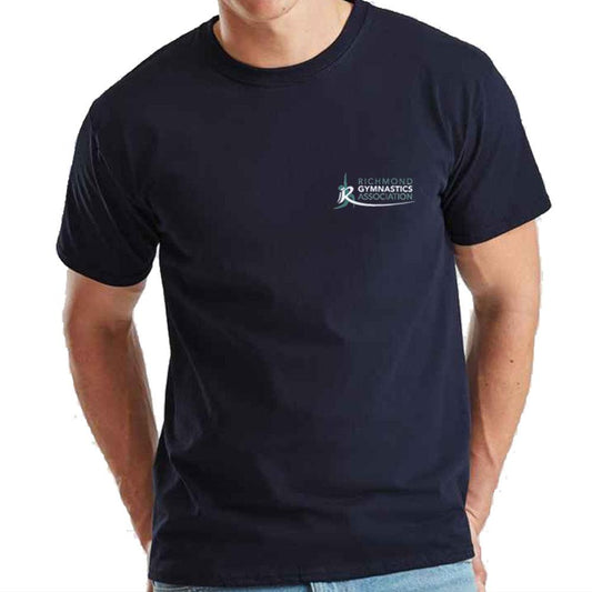 RICHMOND STAFF KIT - Navy Cotton T-shirt with Club logo and COACH print