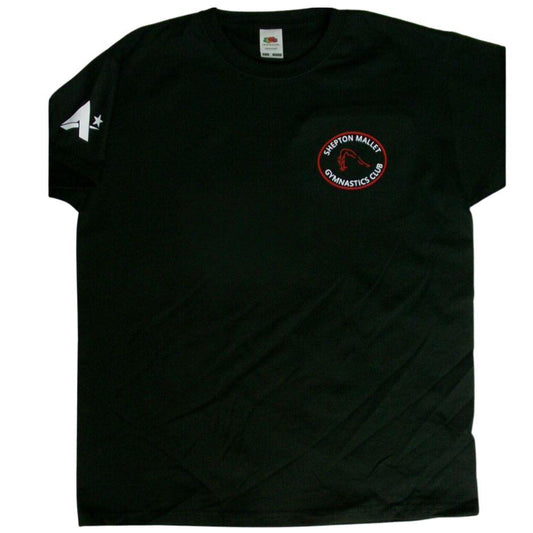 SHEPTON MALLET - Black t-shirt with Club print
