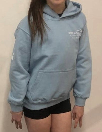 Shrewsbury White Hoodie with club print (Copy)