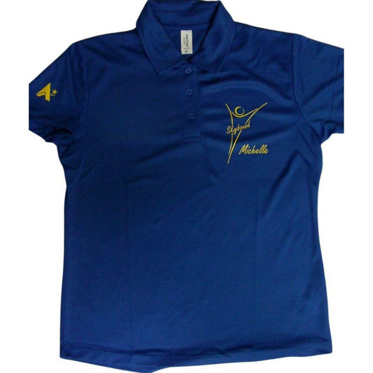 SKYBOUND - Ladies Fit Royal Blue polo with Club logo and Name