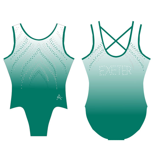 EXETER GYMNASTICS CLUB - Girls Sleeveless Competition Leotard
