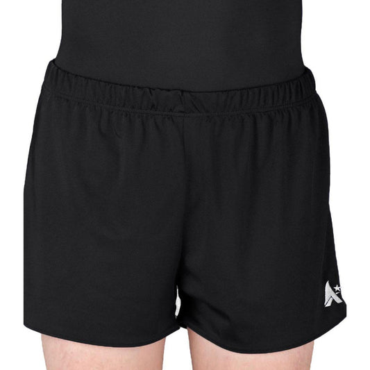 HARRIERS - Boys Black Lycra Shorts