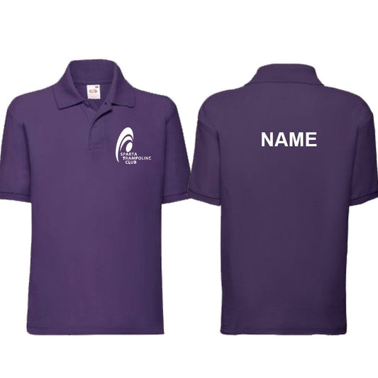 Club Polo Shirt Purple
