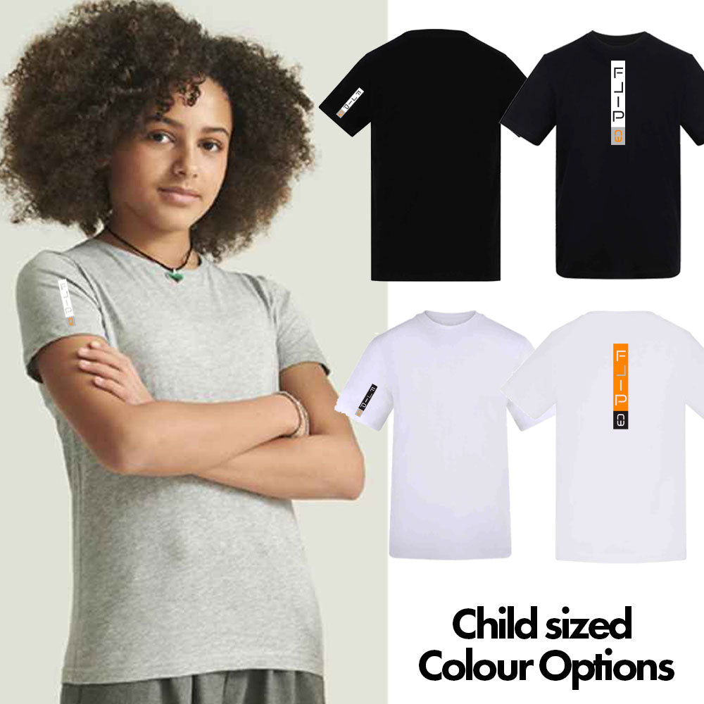 Flip Backbone Print T-shirt