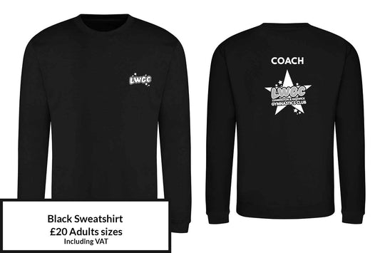 LWGC - Black Coaches Sweatshirt