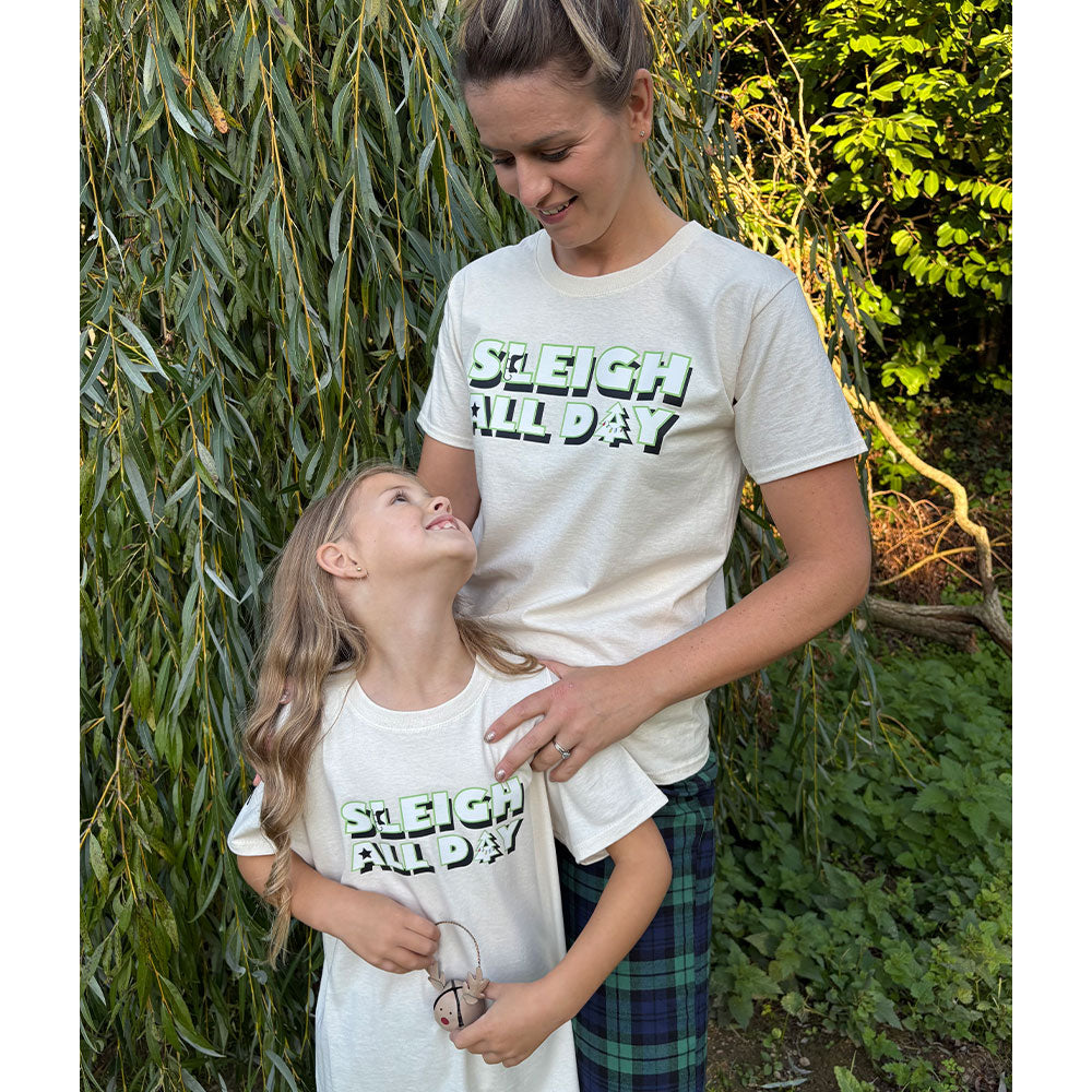 Sleigh All Day T-shirt Pyjama Set