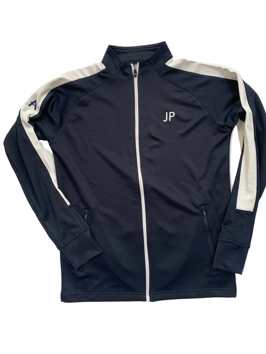 Acro with JP - Navy/White Tracksuit Jacket with club print