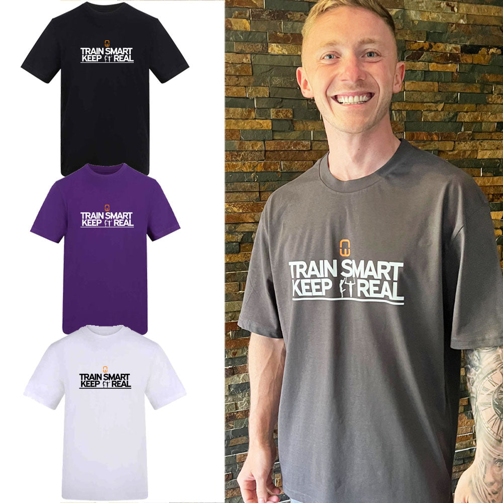 Train Smart, Keep It Real T-shirt