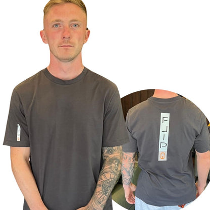Flip Backbone Print T-shirt