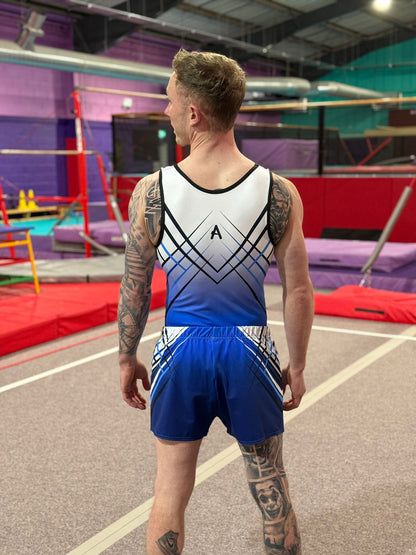 JAMES BLUE - Boys Navy and Blue Leotard