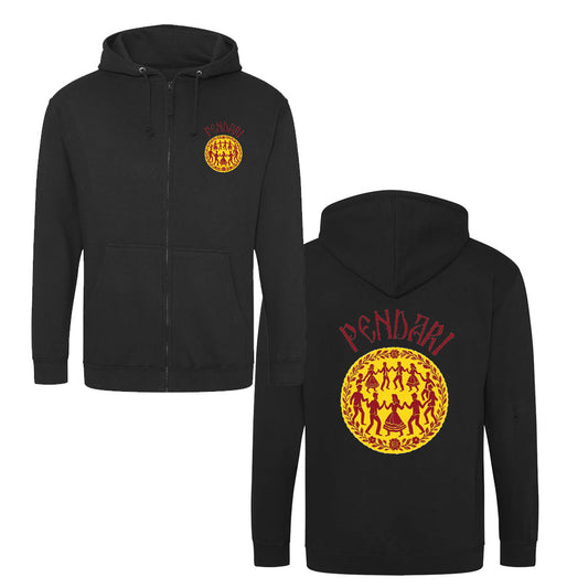 Pendari Dance Club Zipped Hoody - Ladies Fit