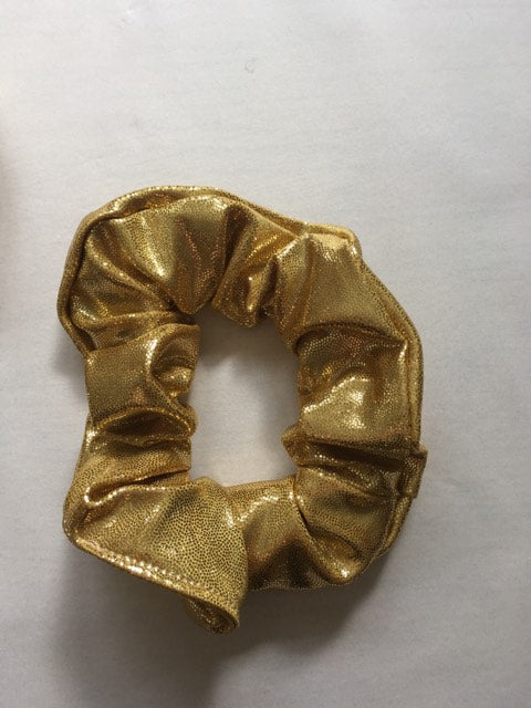 Gold Shimmer Scrunchie