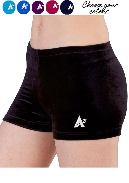 Girls Velour Shorts