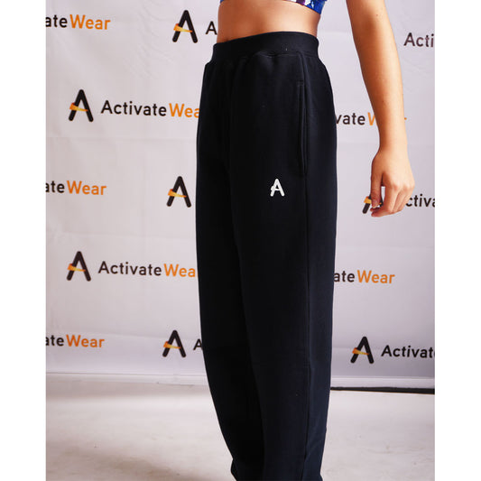 Cuffed Jog Pants - Black or Navy